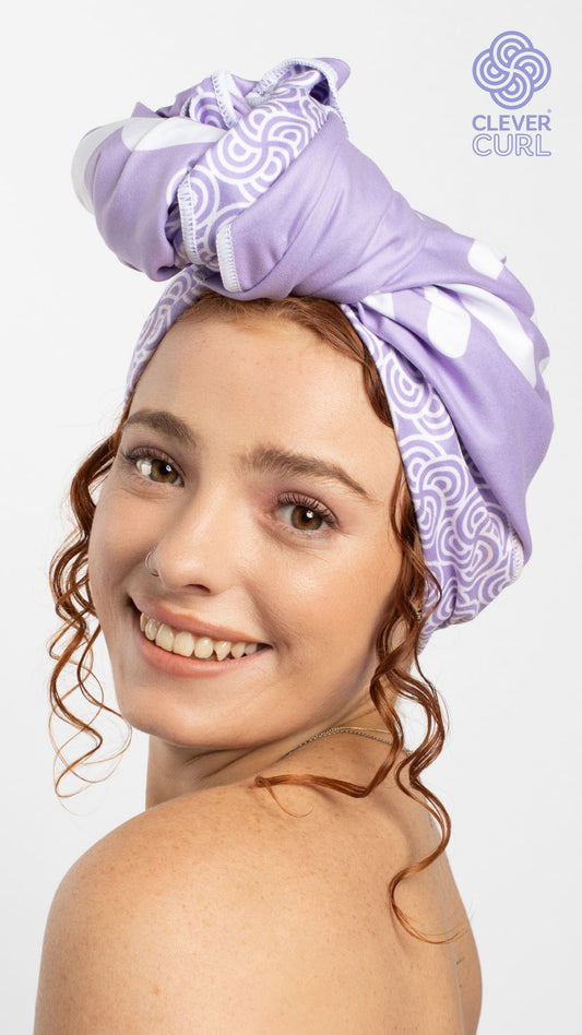 Clever Curl Microfibre Plopping Towel - Made from 80% recycled materials