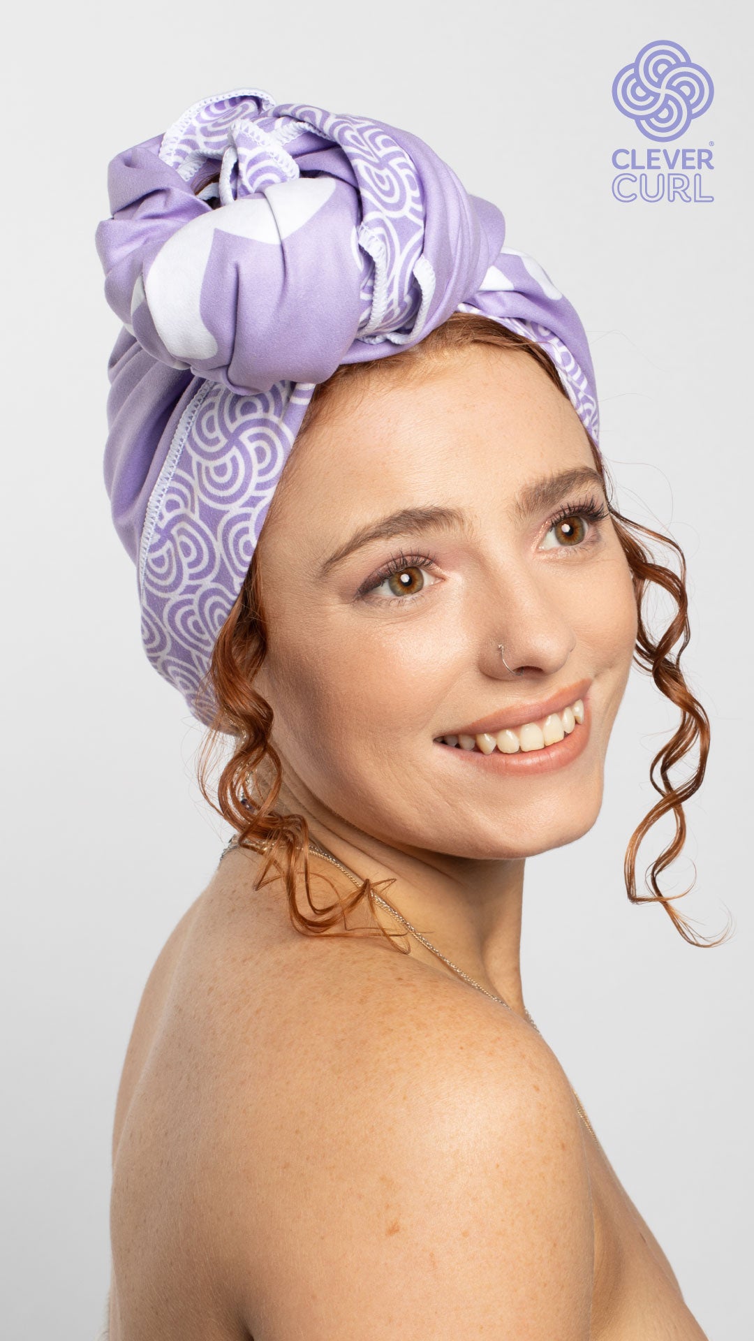 Clever Curl Microfibre Plopping Towel - Made from 80% recycled materials