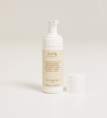Pure Haircare LUMINOUS VITALITY LEAVE-IN SILKY FOAM