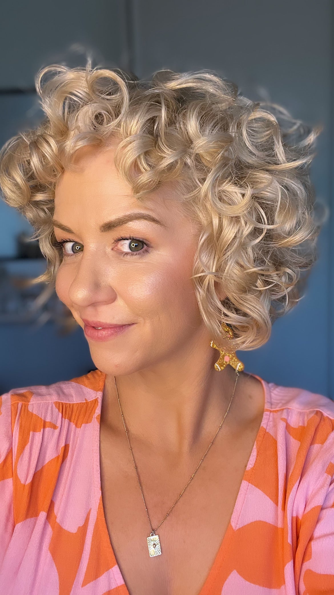 Load video: How to style naturally curly hair
