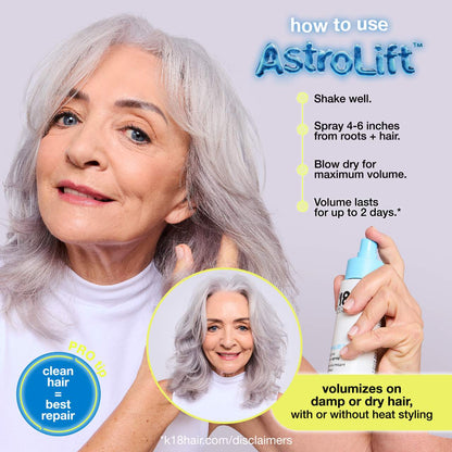 K18 Biomimetic Hairscience  AstroLift™ Reparative Volume Spray