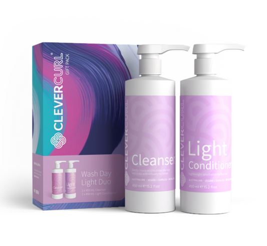 Clever Curl Wash Day Light Duo