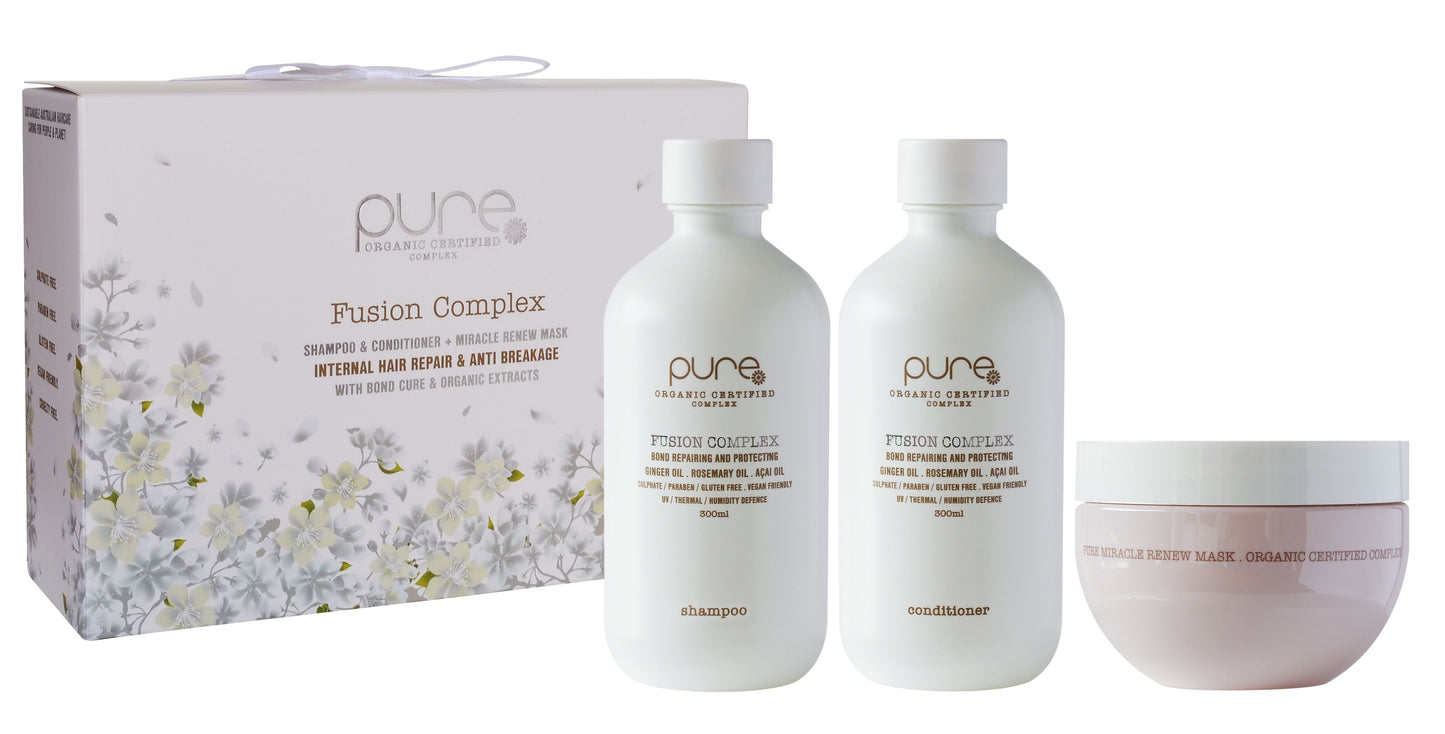 PURE Trio Fusion Complex & Miracle Renew Mask