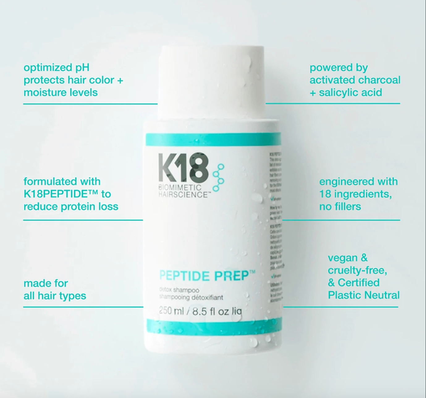 K18 PEPTIDE PREP™ detox shampoo